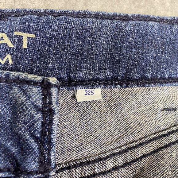 Ariat Women's Trouser 32S Mid Rise Stretch Ella Wide Leg Jean - Picture 11 of 12